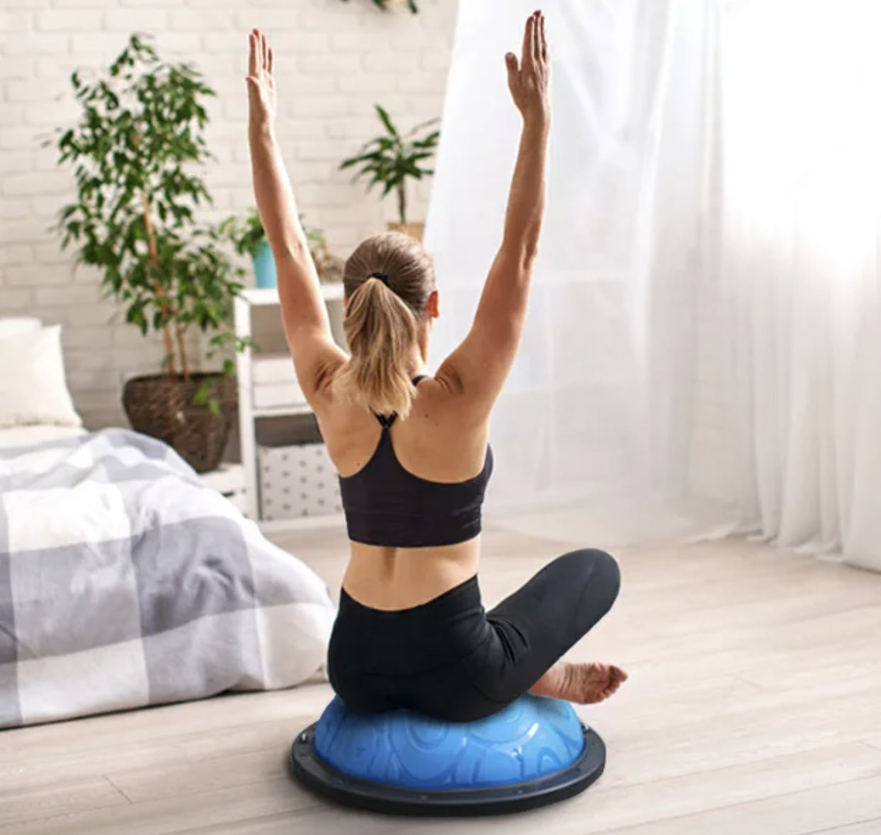 Half Ball Balance Trainer Yoga - Personal Hour for Yoga and Meditations 