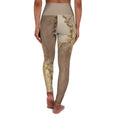 Load image into Gallery viewer, High Waisted Royal Yoga Leggings - Skinny Fitting - Personal Hour for Yoga and Meditations 
