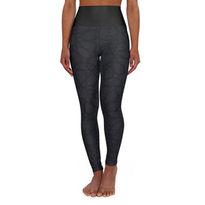 High Waisted Skinny Fitting Yoga Leggings - Personal Hour for Yoga and Meditations 