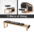 Load image into Gallery viewer, Pilates Foldable ABS Board Chair and Yoga Bed - 3 ways of using - Personal Hour for Yoga and Meditations 
