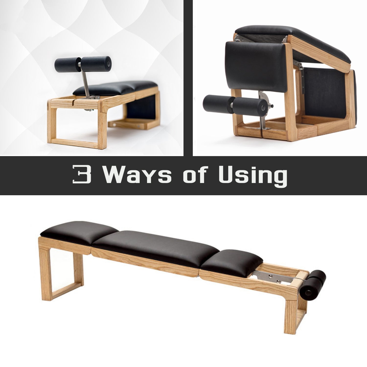 Pilates Foldable ABS Board Chair and Yoga Bed - 3 ways of using - Personal Hour for Yoga and Meditations 
