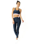 Load image into Gallery viewer, Hudson Two Piece Workout Set - Sports Crop Bra and Mid Rise Leggings - Personal Hour 
