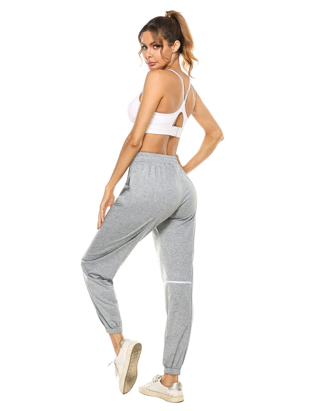 Cotton Loose Sweatpants Drawstring Waist Jogging Pants With Pockets Running Gym Yoga - Personal Hour for Yoga and Meditations 