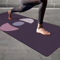 Load image into Gallery viewer, Purple Rubber Light Yoga Mat - Personal Hour for Yoga and Meditations 
