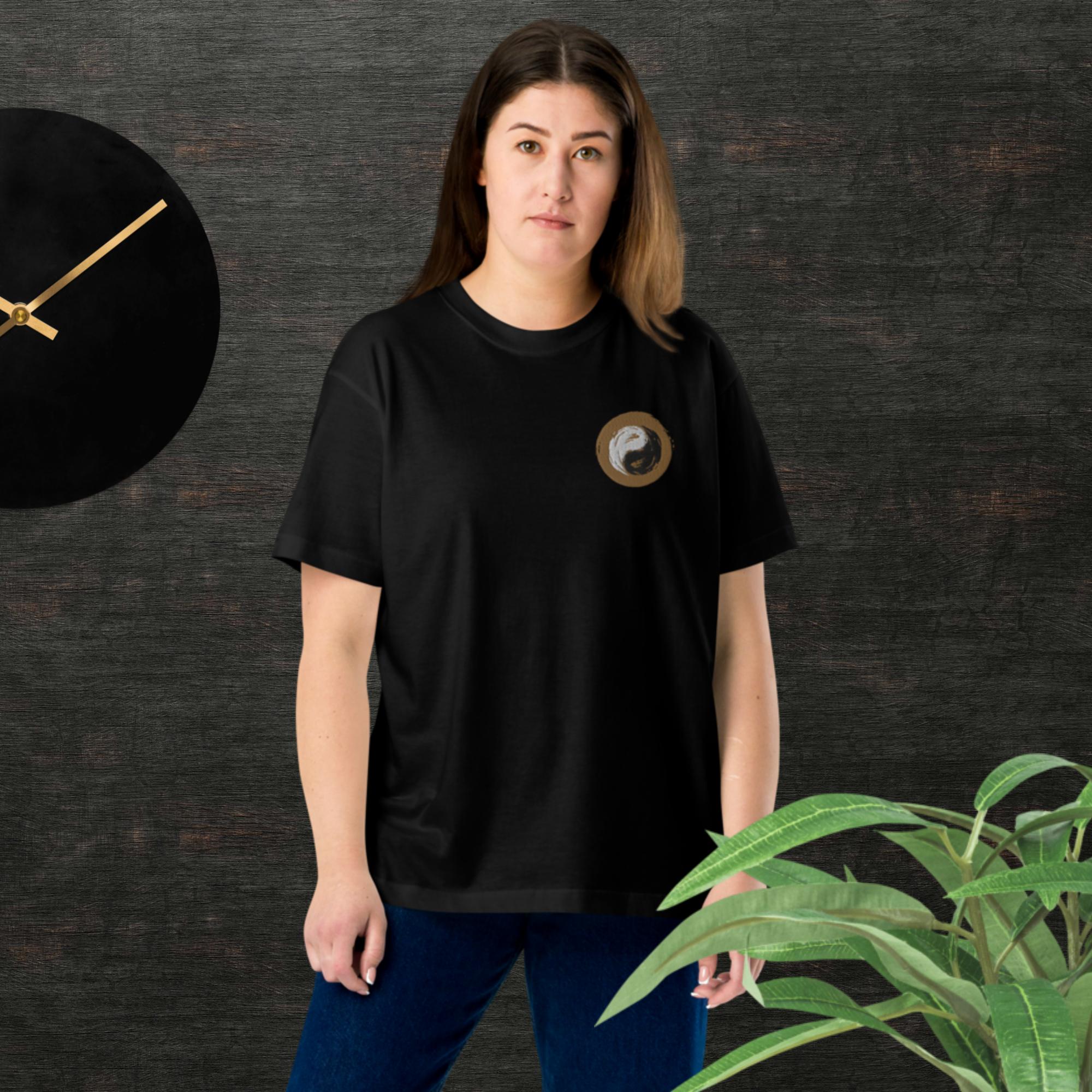 Unisex lightweight cotton yoga t-shirt - Personal Hour for Yoga and Meditations 