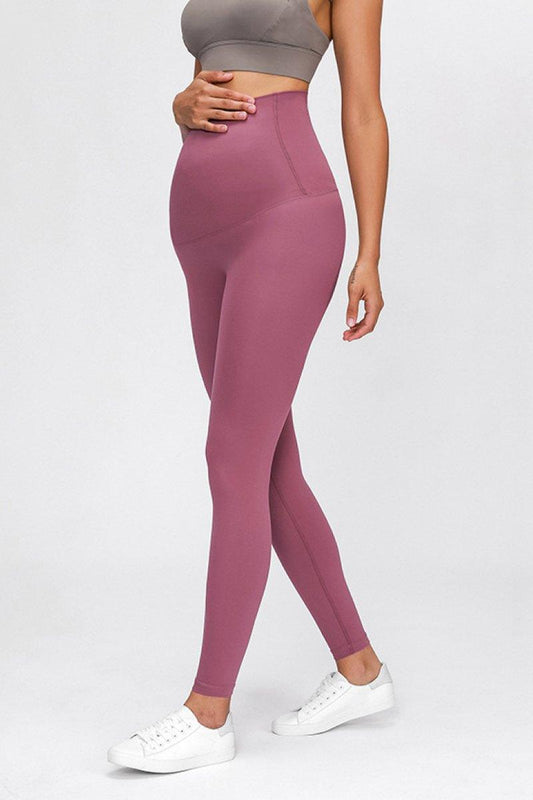 Maternity Yoga Pants - Maternity Workout Leggings - Personal Hour for Yoga and Meditations 