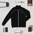 Load image into Gallery viewer, Men - Yoga Jacket - Piped Fleece With Pockets - Personal Hour for Yoga and Meditations 
