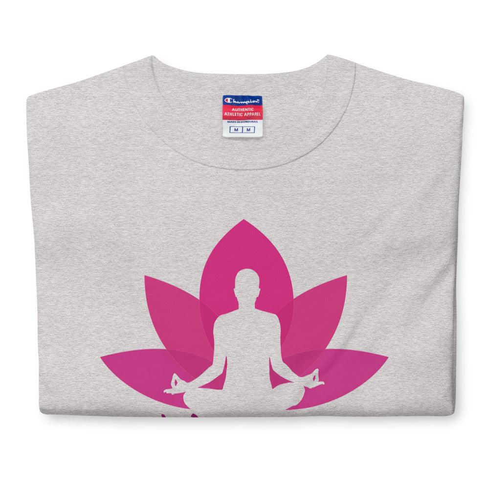 Men's Champion T-Shirt - Yoga Top for Men with Sayings - Personal Hour for Yoga and Meditations 