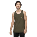 Load image into Gallery viewer, Men’s premium tank yoga top - soft and smooth yoga clothes for men - Personal Hour for Yoga and Meditations 
