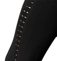 Load image into Gallery viewer, Mesh Seamless Legging with Ribbing Detail - Black - Personal Hour 
