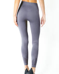 Load image into Gallery viewer, Mesh Seamless Legging with Ribbing Detail - Grey Purple - Personal Hour 
