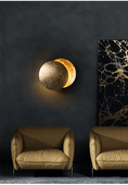 Load image into Gallery viewer, Creative and Modern Zen Room Moon Concept Solar Eclipse Wall Decor - Personal Hour for Yoga and Meditations 
