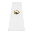 Load image into Gallery viewer, White Yoga Mat - Rubber and Non-Slip Mat - Personal Hour 
