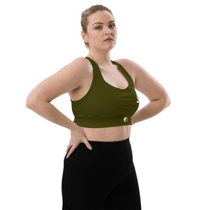 Oversized Longline Yoga Bra - Personal Hour for Yoga and Meditations 