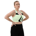 Load image into Gallery viewer, Oversized Seamless and Supportive Yoga Bra - Personal Hour for Yoga and Meditations 

