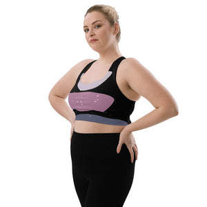 Oversized seamless yoga and sports bra - Personal Hour for Yoga and Meditations 