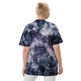 Load image into Gallery viewer, Oversized tie-dye yoga t-shirt - Personal Hour for Yoga and Meditations 
