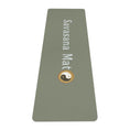 Load image into Gallery viewer, Savasana Yoga Mat - Rubber - Non Slip and Suede Surface Mat - Personal Hour for Yoga and Meditations 
