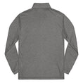 Load image into Gallery viewer, Adidas Yoga Tops - Quarter Zip Pullover - Gray Eco-Friendly Yoga Top for Men - Personal Hour for Yoga and Meditations 
