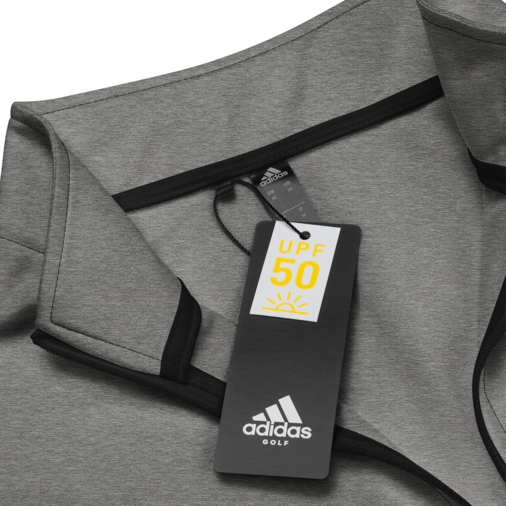 Adidas Yoga Tops - Quarter Zip Pullover - Gray Eco-Friendly Yoga Top for Men - Personal Hour for Yoga and Meditations 