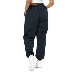 Loose Yoga Pants - Recycled Tracksuit Trousers - Personal Hour for Yoga and Meditations 