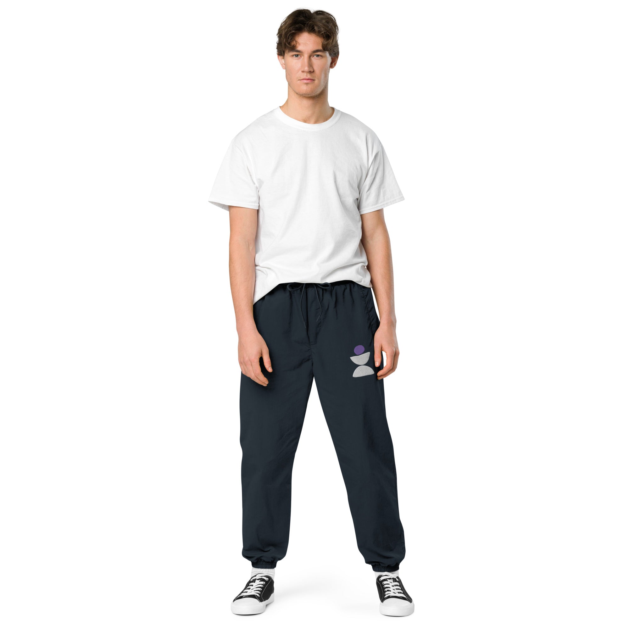 Zen Mastery - Recycled tracksuit trousers for zen and yoga - Personal Hour for Yoga and Meditations 