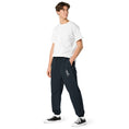 Load image into Gallery viewer, Eco-Friendly Recycled Loose Tracksuit Yoga Trousers - Personal Hour for Yoga and Meditations 
