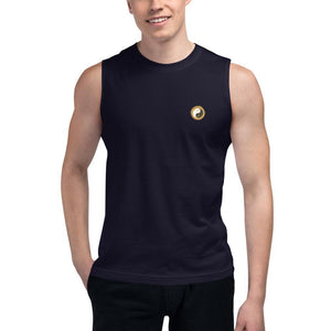 Relaxed Fit Men Yoga Tank Top - Personal Hour for Yoga and Meditations 