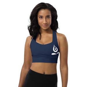 Seamless and Supportive Longline Yoga Bra - Personal Hour for Yoga and Meditations 