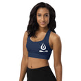 Load image into Gallery viewer, Seamless and Supportive Longline Yoga Bra - Personal Hour for Yoga and Meditations 
