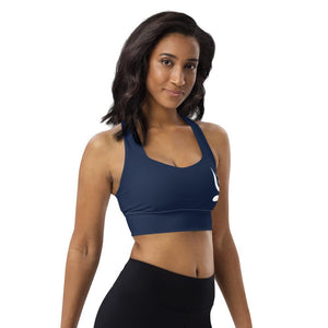 Seamless and Supportive Longline Yoga Bra - Personal Hour for Yoga and Meditations 