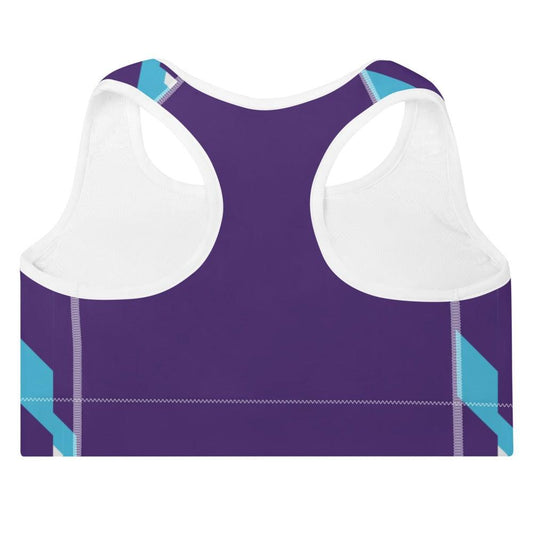 Spandex and Polyester Fashionable Padded Yoga Bra - Personal Hour for Yoga and Meditations 