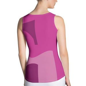 Sublimation Cut & Sew Yoga Tank Top - Personal Hour for Yoga and Meditations 