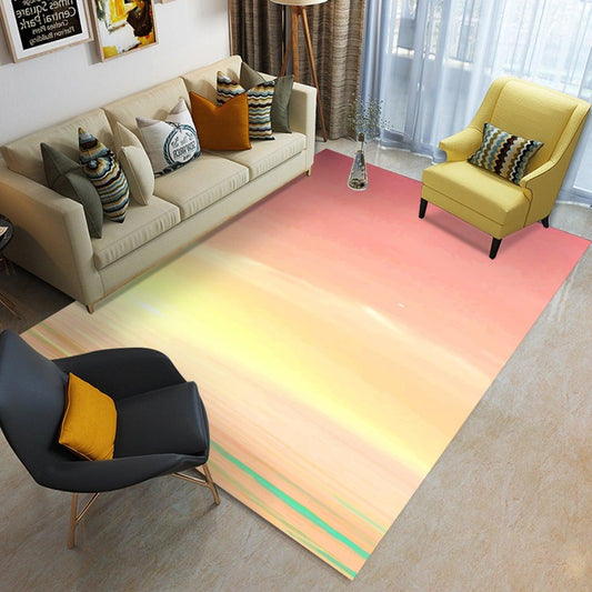 Sunset Colors Foldable Rectangular Floor Mat - Suitable for yoga area - Personal Hour for Yoga and Meditations 