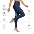 Load image into Gallery viewer, super soft and stretchy colorful yoga leggings - blue fashionable - Personal Hour for Yoga and Meditations 
