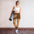 Load image into Gallery viewer, Super soft and stretchy comfortable yoga leggings - fall style with pocket - Personal Hour for Yoga and Meditations 
