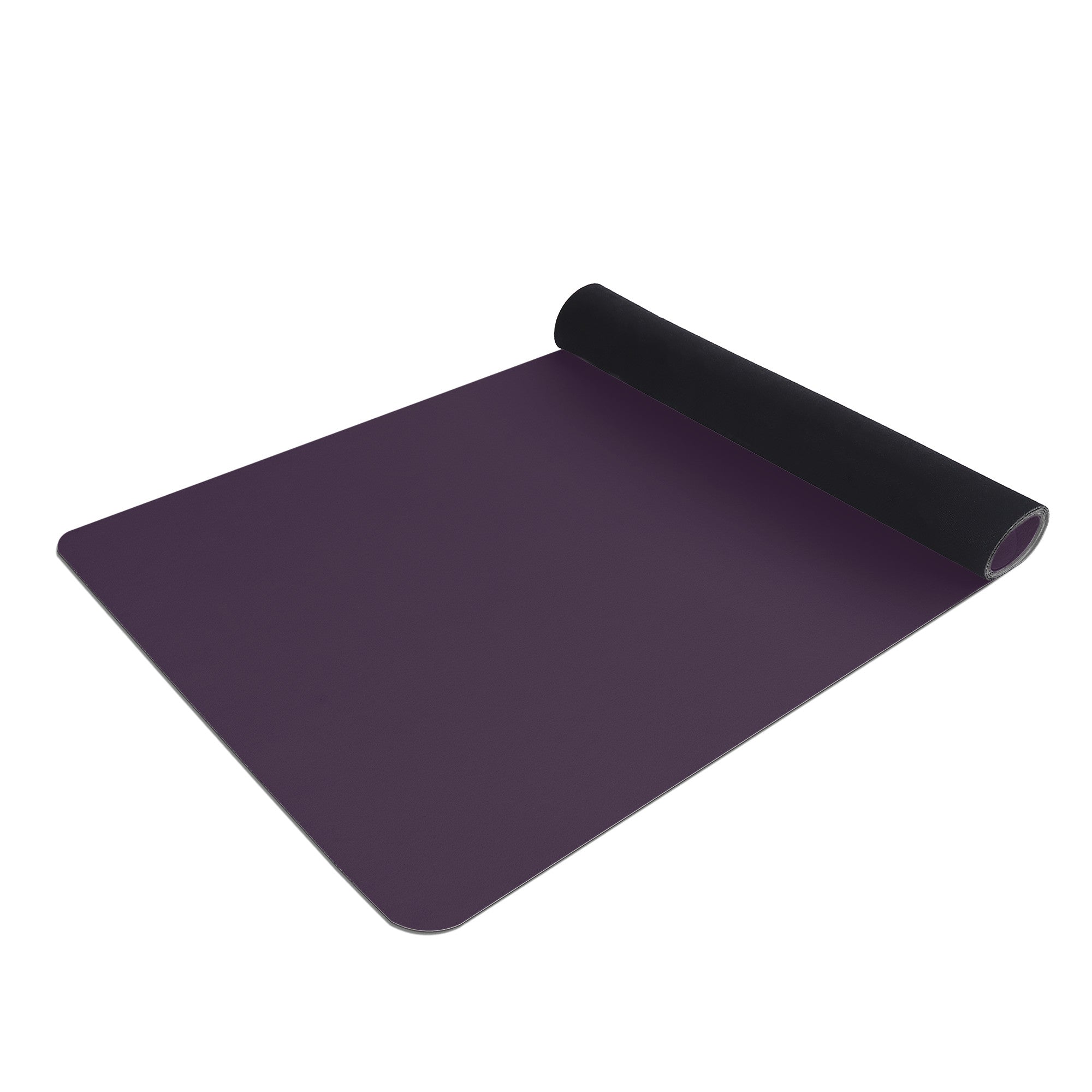 Purple Rubber Light Yoga Mat - Personal Hour for Yoga and Meditations 