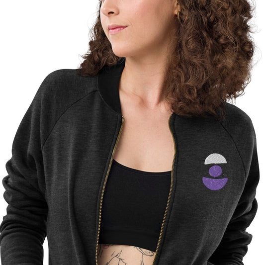 Next Level Yoga Jacket - Balanced Sign Bomber - Zen Clothes - Personal Hour for Yoga and Meditations 