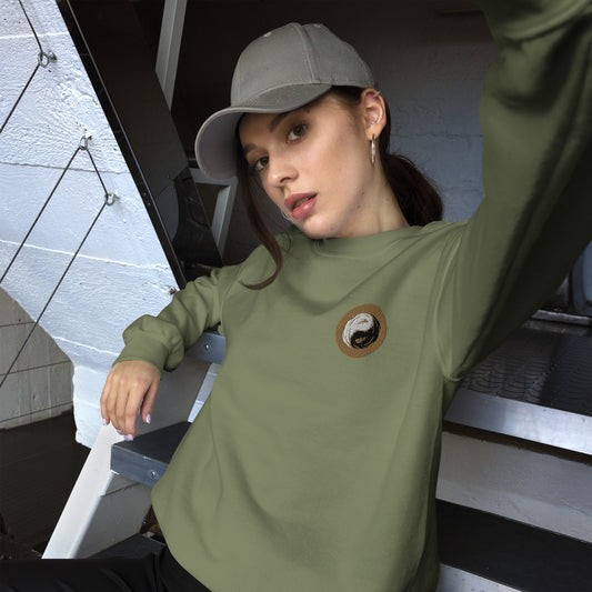 Eco Friendly - Unisex Yoga and Sports Sweatshirt - Personal Hour for Yoga and Meditations 