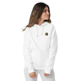 Load image into Gallery viewer, Unisex eco raglan yoga hoodie - Personal Hour for Yoga and Meditations 
