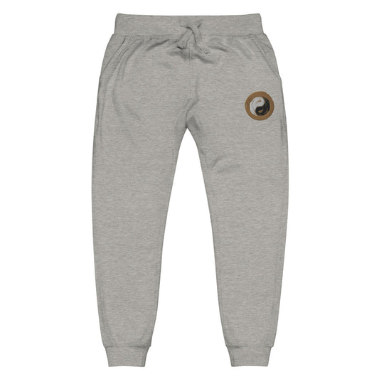 Cotton Yoga Pants - Unisex Fleece Sweatpants for Yoga - Personal Hour for Yoga and Meditations 