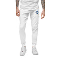 Load image into Gallery viewer, Zen White Unisex Fleece Loose Pants - Personal Hour for Yoga and Meditations 
