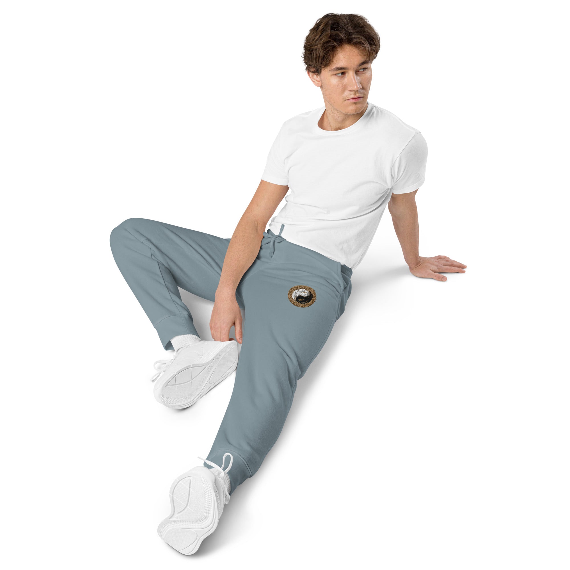 Personal Hour Style - Unisex Pigment-dyed Yoga Sweatpants - Personal Hour for Yoga and Meditations 
