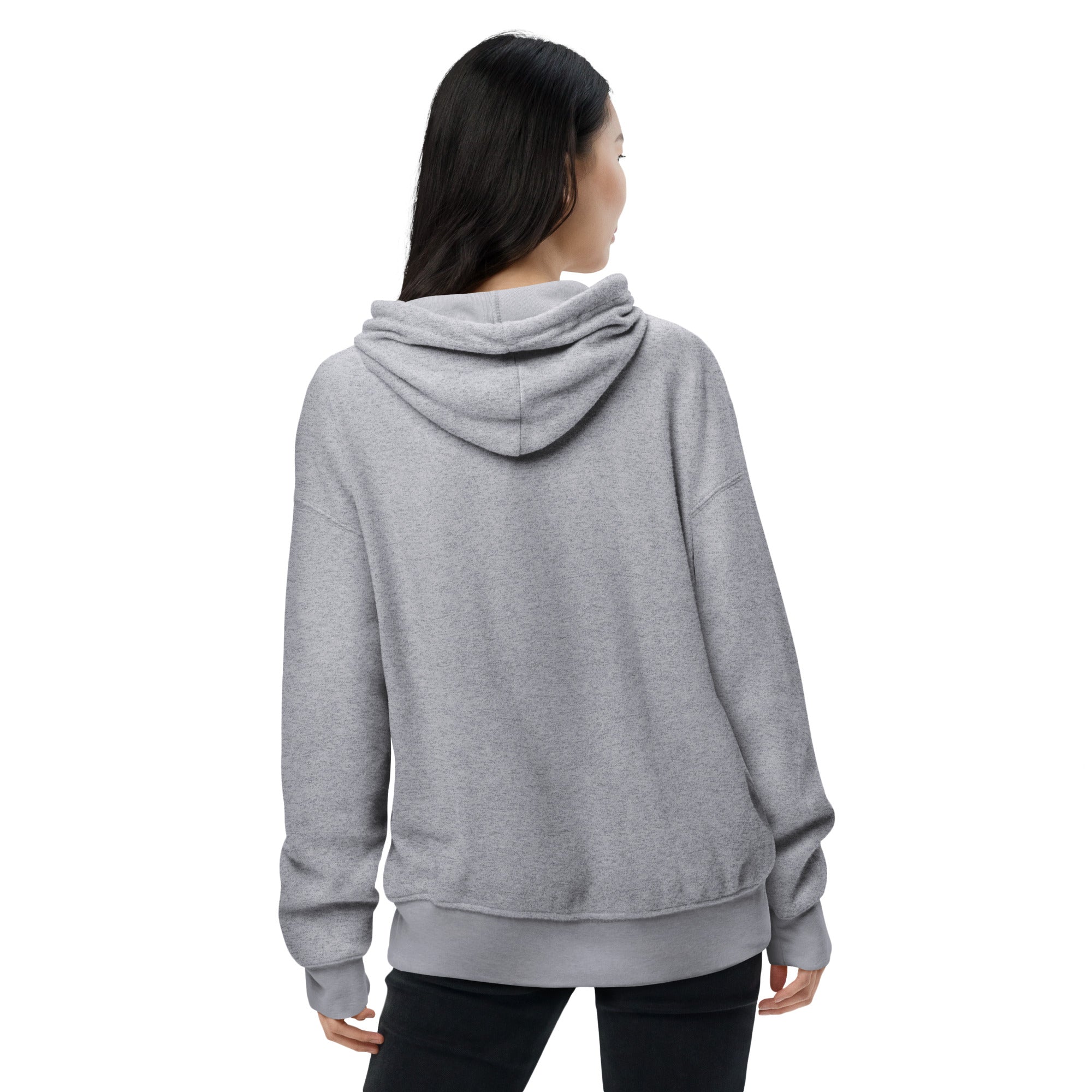 Unisex sueded fleece yoga hoodie - Personal Hour for Yoga and Meditations 