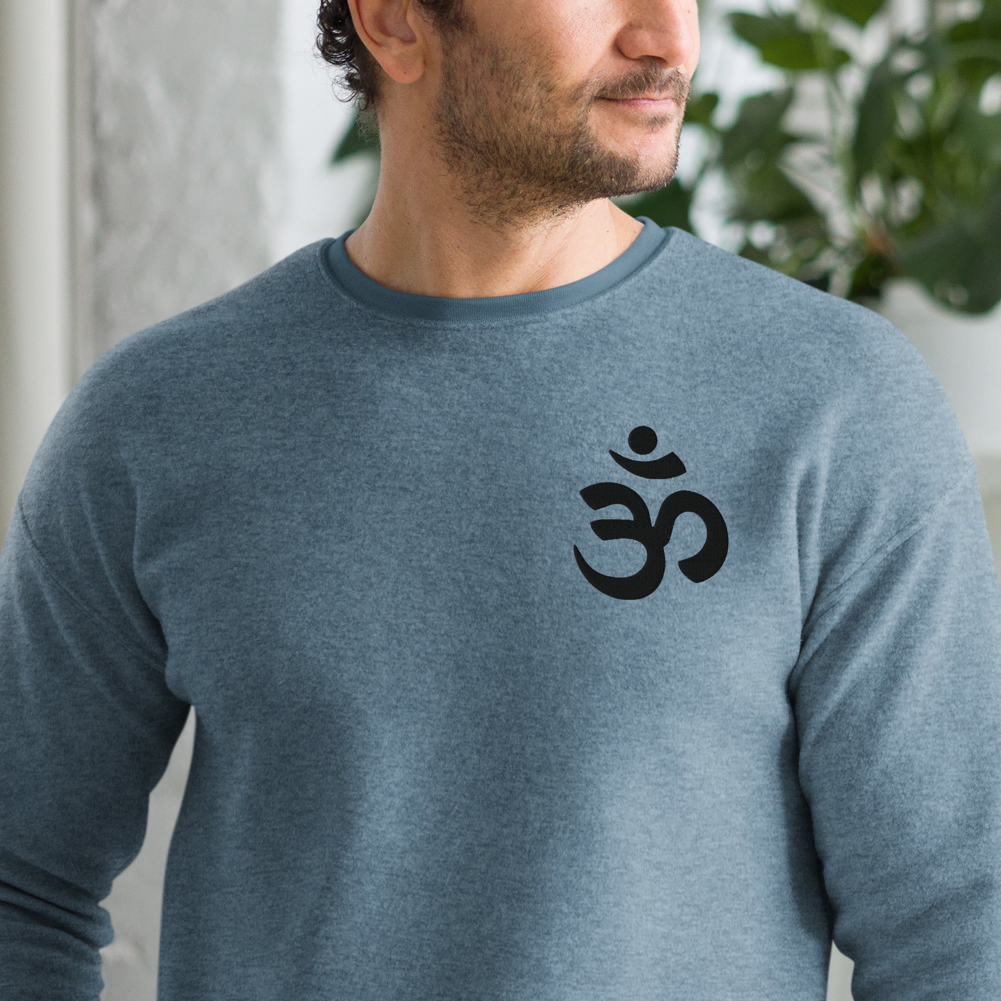 Couple Matching - Unisex sueded fleece yoga sweatshirt - Personal Hour for Yoga and Meditations 
