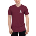 Load image into Gallery viewer, American Appeal Unisex Tri-Blend Track Yoga Shirt - Couple Matching - Personal Hour for Yoga and Meditations 
