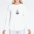 Load image into Gallery viewer, Women's Casual O-neck Long Sleeve T-Shirts - Zen Style - Personal Hour for Yoga and Meditations 
