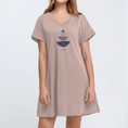 Load image into Gallery viewer, Women's Casual V-Neck Short Sleeve Mini Dresses - Zen Style - Personal Hour for Yoga and Meditations 
