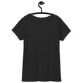 Load image into Gallery viewer, Balanced Lady Women’s fitted v-neck Yoga t-shirt - Personal Hour for Yoga and Meditations 
