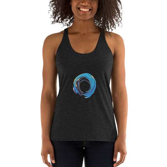 Zen Sign Women's Racerback Toga Top Tank - Personal Hour for Yoga and Meditations 
